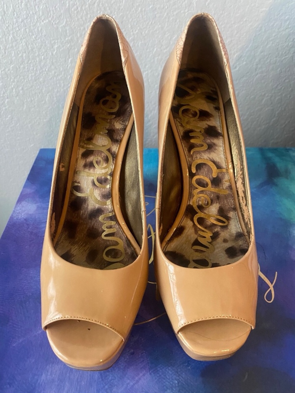 SAM EDELMAN TACOMA PLATFORM 5 IN BLOCK HEEL PUMPS 9.5M - SELECT STYLE